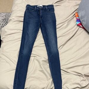 Abercrombie & Fitch Dark Blue Skinny Jeans
